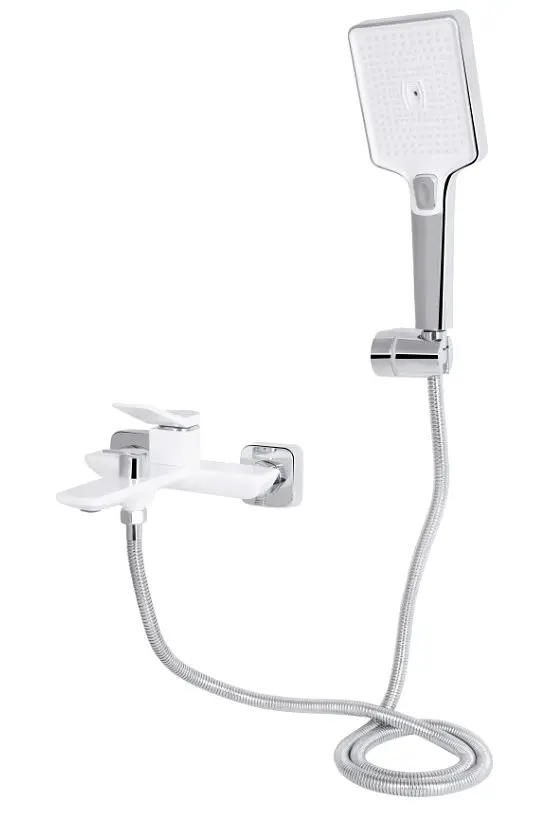 Змішувач для ванни Qtap Presto (з душовим гарнітуром) QTPRE259CRW45579 - фото 2