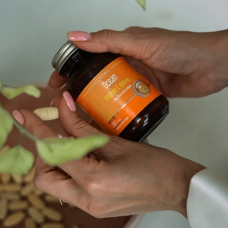 Вітамін С Orzax Ocean Vitamin C 1000 mg, 30 таблеток для підтримки імунної системи - фото 2