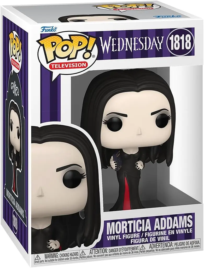Фигурка Funko POP TV: Wednesday S2 - Morticia Addams det0018094 - фото 2
