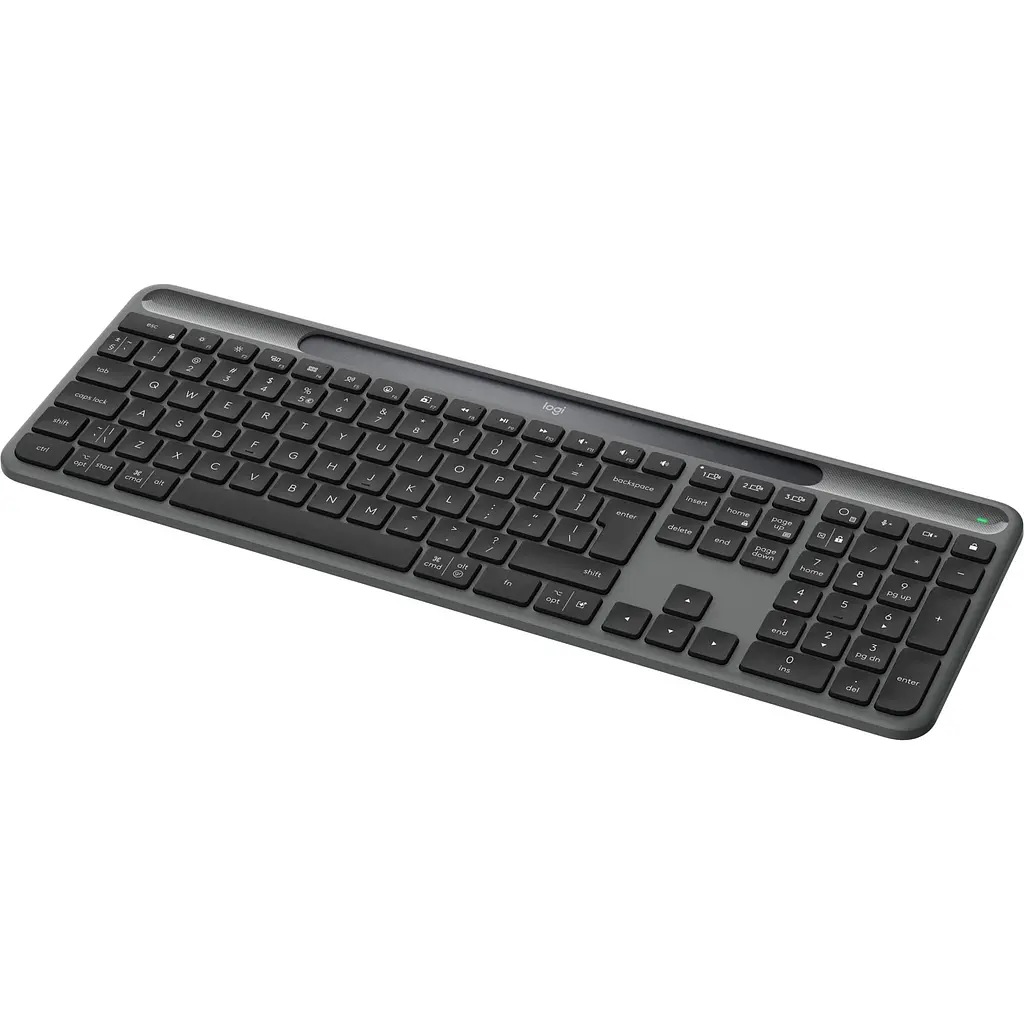 Клавиатура беспроводная Logitech Slim Solar+ for Business Graphite (920-013779) - фото 3