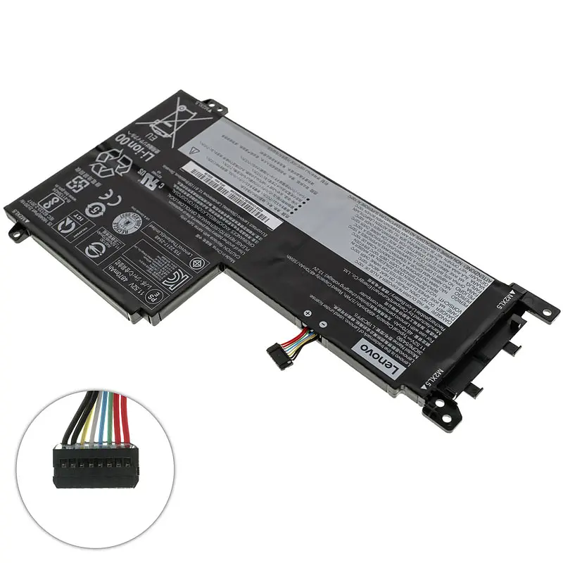 Батарея для ноутбука Lenovo L19C3PF5 (IdeaPad 5 15IIL05, 5 15ARE05) 11.52V 4990 mAh 57Wh Black (5B10W86947) - фото 2