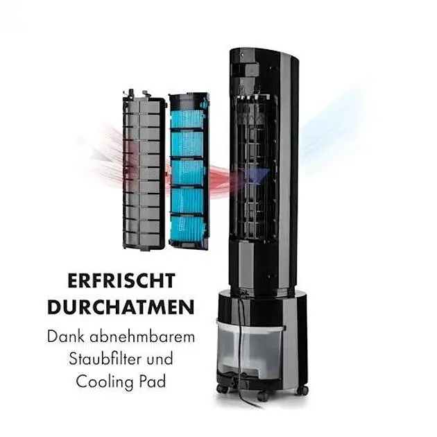 Мобильный кондиционер-вентилятор Klarstein Waterfall (10035834) - фото 2