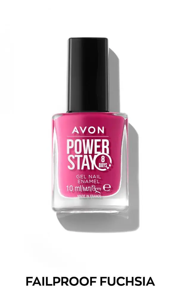 Лак для нігтів Avon «СуперСтійкість» Класична фуксія/Fail Proof Fuchsia, 10 мл (158511584)