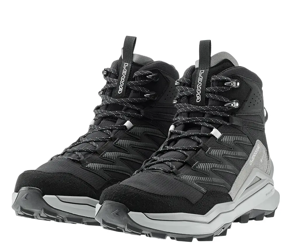 Ботинки Lowa Maddox Pro GTX MID 41 Черный-Серый - фото 3