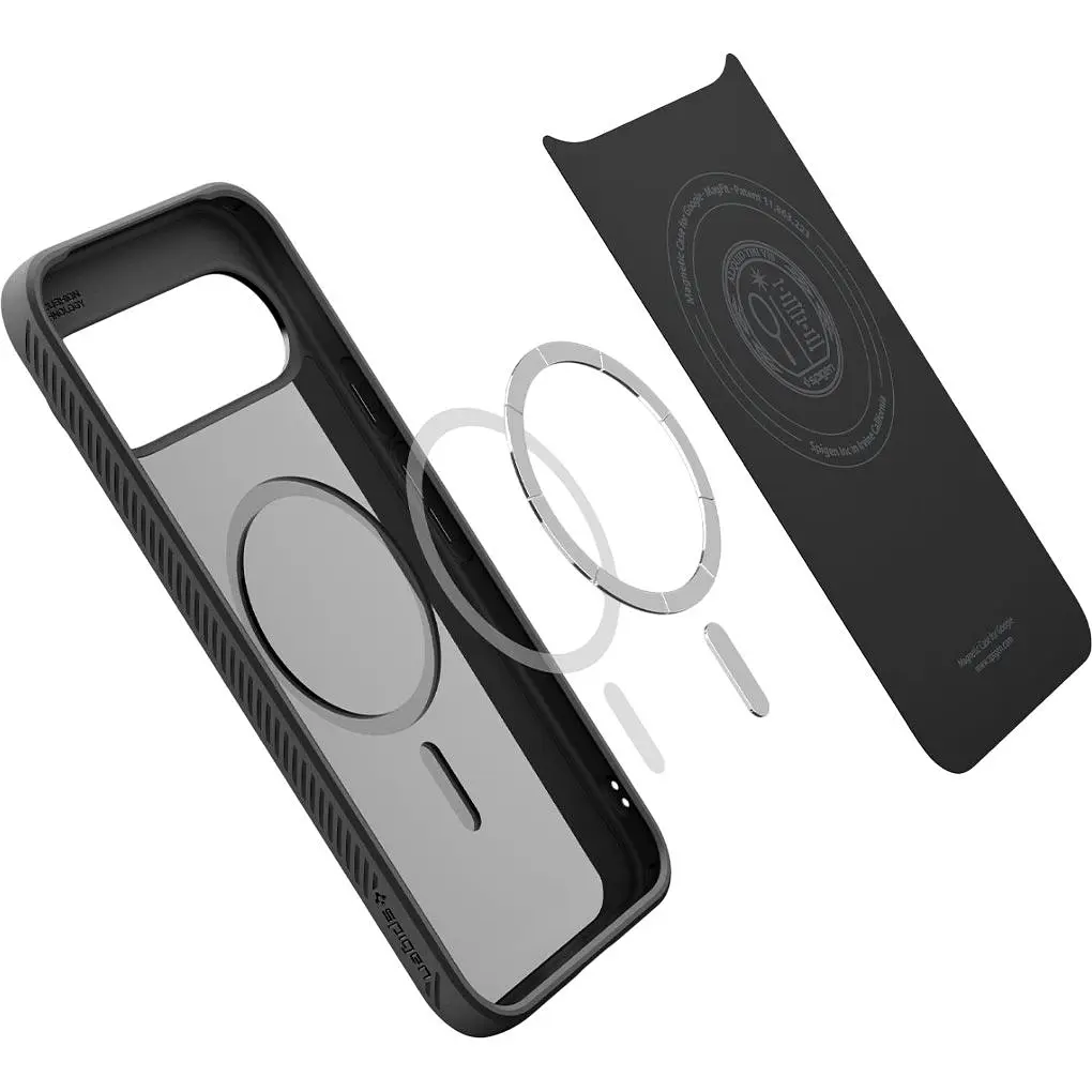 Чохол Spigen Liquid Air MagSafe для Google Pixel 10/10 Pro Matte Black (ACS09695) [145611] - фото 7