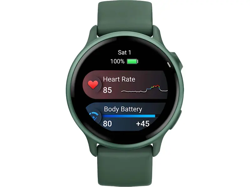 Смарт-годинник Garmin Vivoactive 6 Metallic Jasper Green with Jasper Green Band (010-02985-02) - фото 4