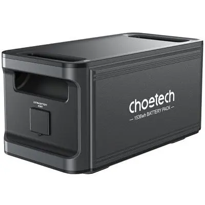 Дополнительная батарея для зарядной станции Choetech (BS065-BAT-BK) 1536Wh (BS065-BAT-BK) - фото 2