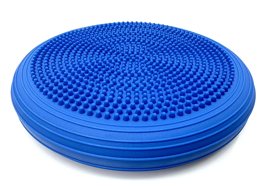 Балансировочная подушка массажная EasyFit Cushion-2 синяя - фото 4