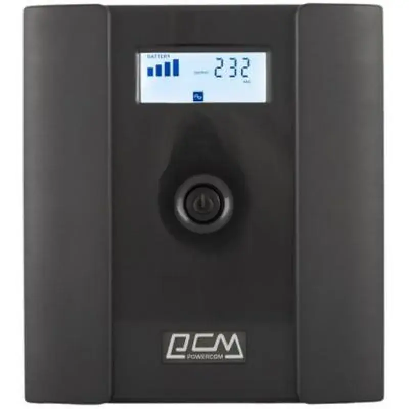 Пристрій безперебійного живлення Powercom RPT-2000AP LCD SCHUKO - фото 2