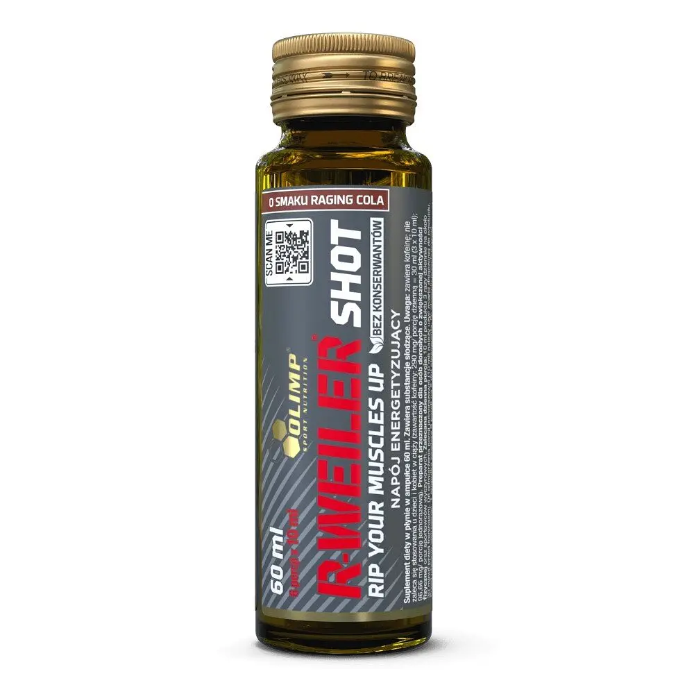 Передтренувальний комплекс Olimp Sport Nutrition R-Weiler Shot, 9*60 мл - Кола - фото 2