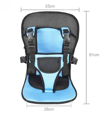Дитяче автокрісло безкаркасне Multi-Function Car Cushion Бустер для перевезення дітей 9 місяців - 4 роки - фото 6