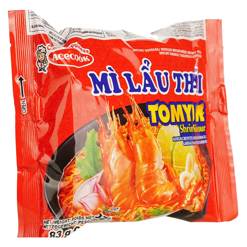 Лапша быстрого приготовления Acecook Mi Lau Thai со вкусом креветки 83 г - фото 3
