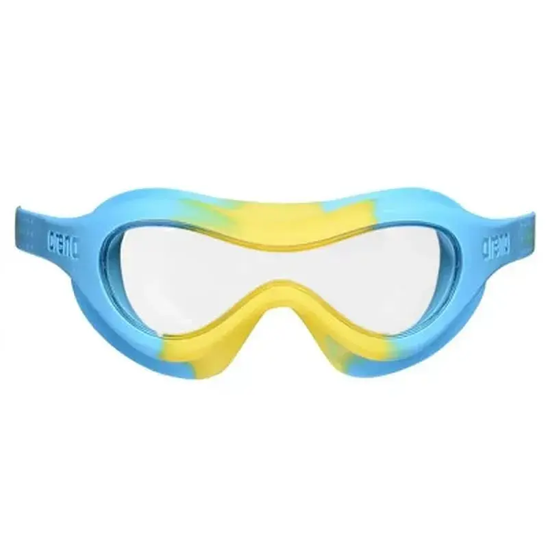 Окуляри для плавання Arena Spider Kids Mask блакитний, жовтий 004287-102 (3468336662465) - фото 2