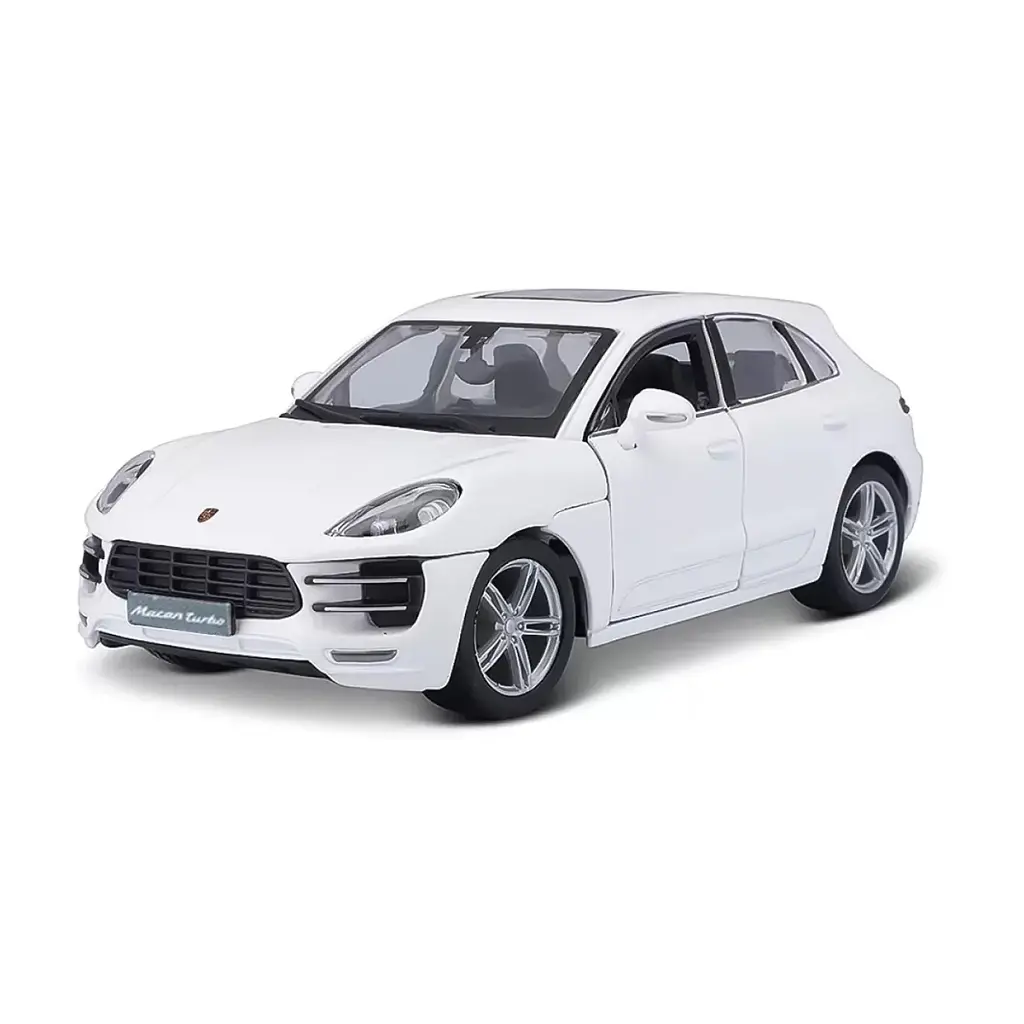 Машина Bburago Porsche MACAN чорний 1:24 (18-21077) - фото 7