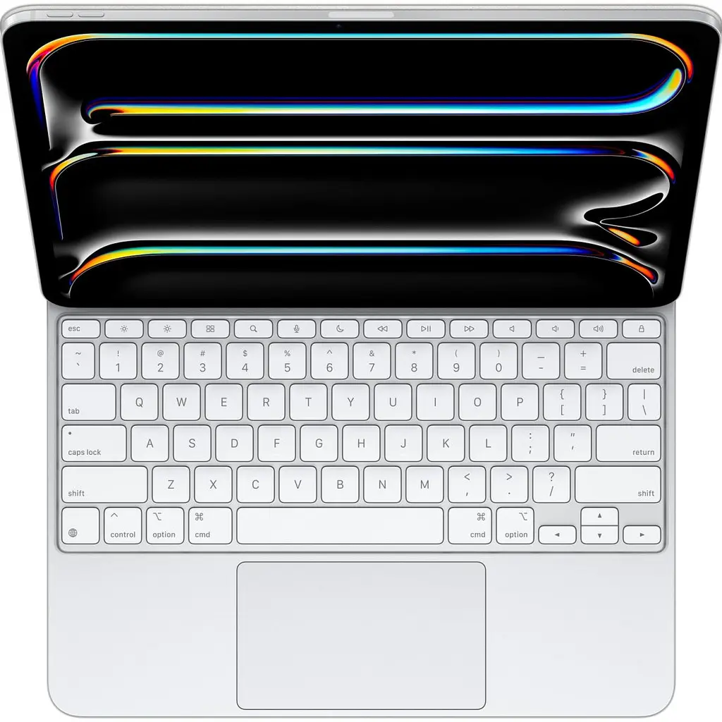 Чохол-клавіатура Apple Magic Keyboard для iPad Pro 13` 2024-2025 (M4/M5) White (MWR43LL/A) [106439] - фото 2