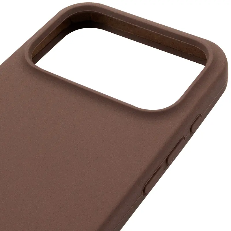 Чохол Epik Silk Full Protective (AA) NO LOGO для Apple iPhone 17 Pro Max / 18 Pro Max (6.9") Коричневий / Brown - фото 4