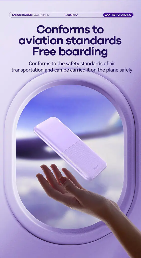 УМБ павербанк Power Bank Remax RPP-23 10000 mAh White (18175-hbr) - фото 5