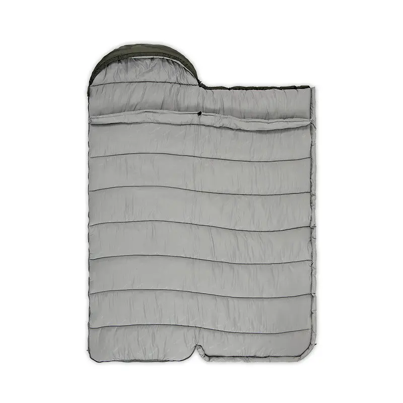 Спальник з капюшоном Naturehike U350S NH20MSD07, (-3°C), лівий, темно-зелений - фото 3
