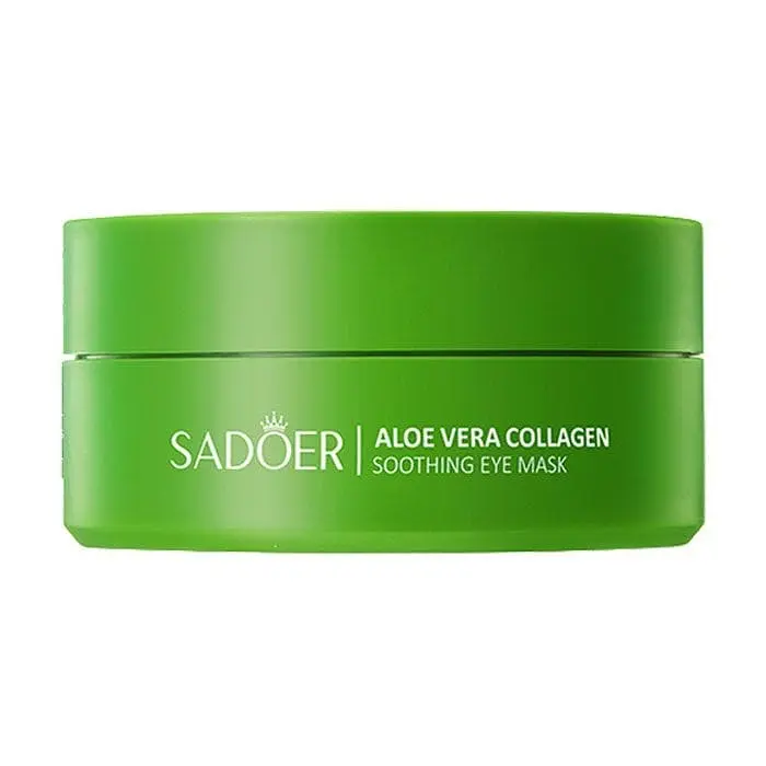 Гідрогелеві патчі Sadoer для очей з алое та колагеном Aloe Collagen Soothing Eye Mask - фото 2