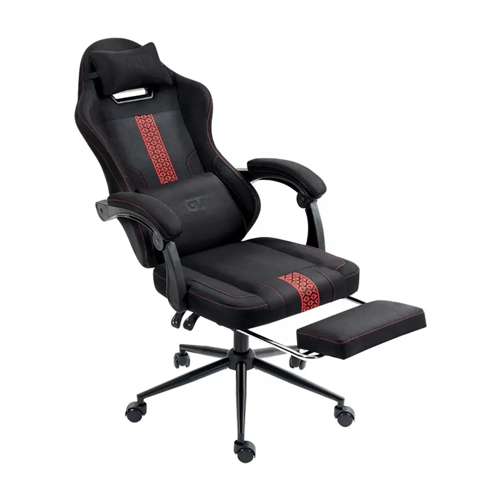 Крісло ігрове GT Racer X-2331 Black/Red (X-2331 Fabric Black/Red) - фото 5
