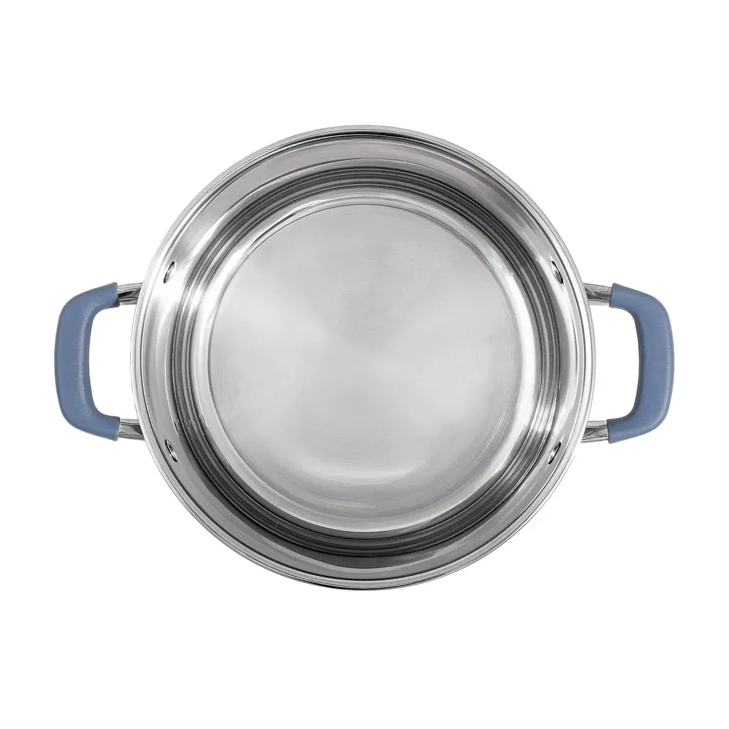 Каструля з кришкою Krauff MasterChef 26-238-088 24 см 6.1 л срібляста - фото 4