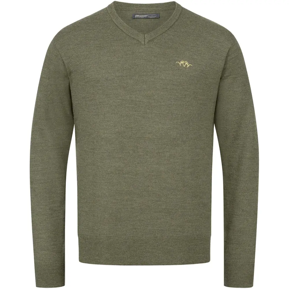 Светр Blaser Active Outfits V-Neck XL Оливковий