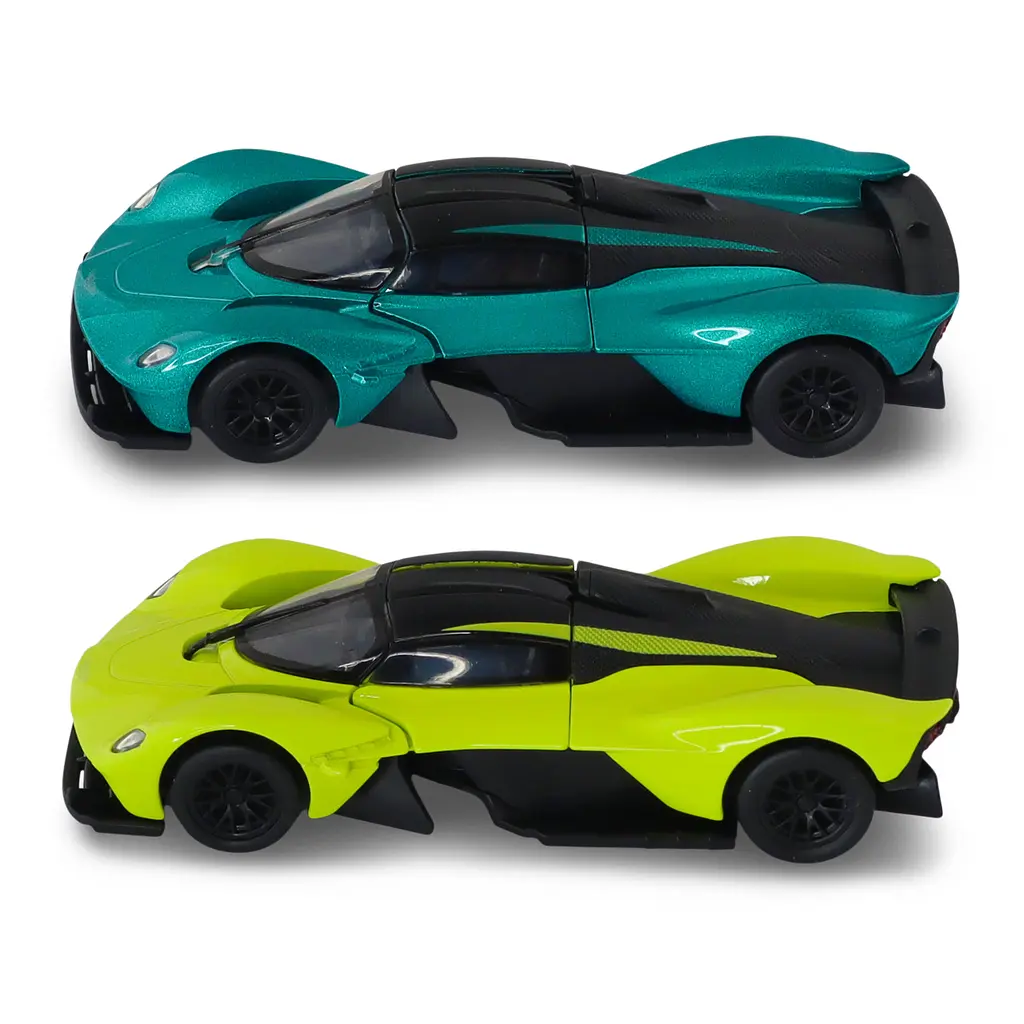 Автомодель TechnoDrive Aston Martin Valkyrie 2024 зелений жовтий (250951) - фото 3