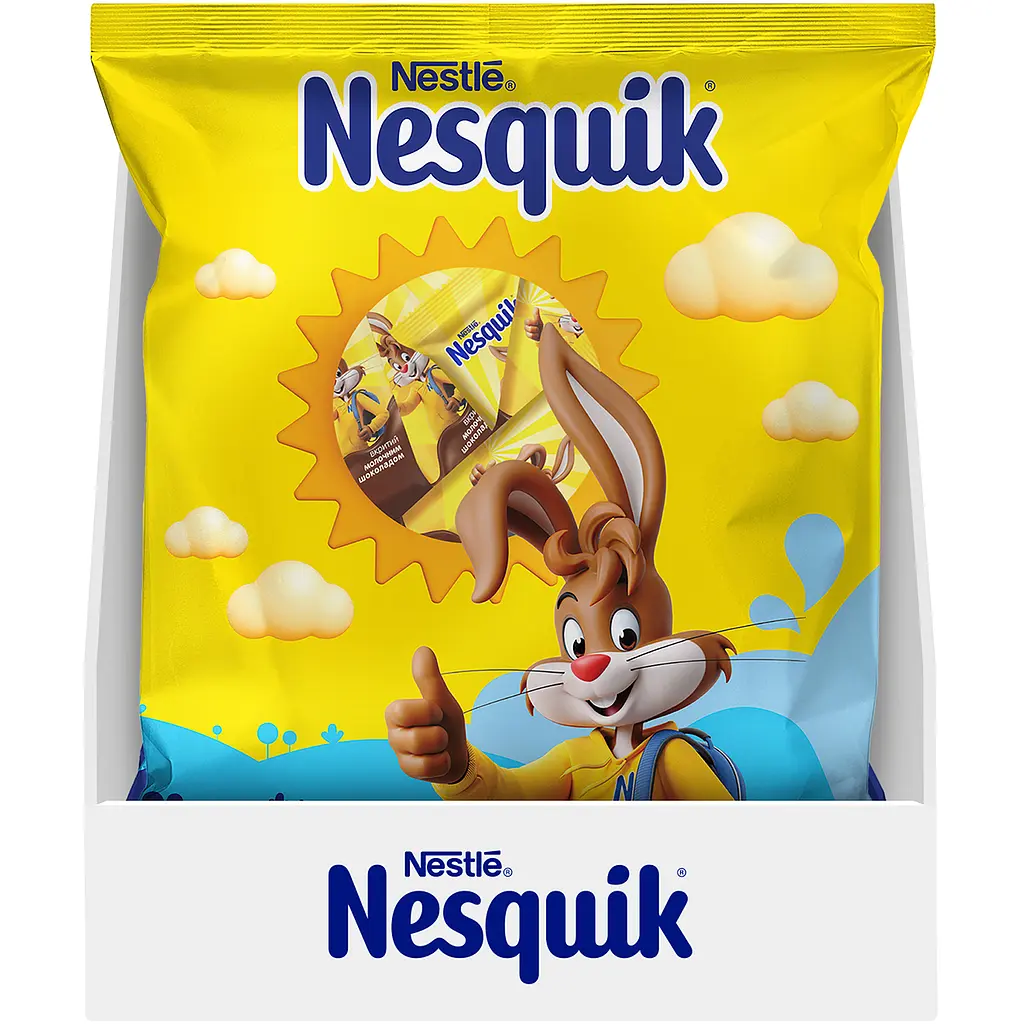 Цукерки Nesquik вафельні у молочному шоколаді 175 г - фото 3