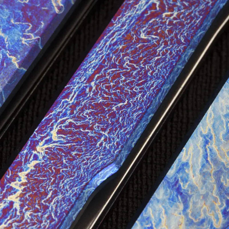 Нож Ocaso Solstice, Anodized titanium, Satin (10DBS) - фото 7
