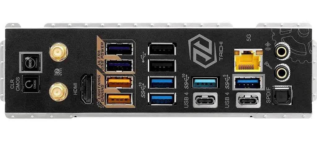 Материнська плата AsRock X870E TAICHI (X870E TAICHI) (Socket AM5, AMD X870E, E-ATX) - фото 4