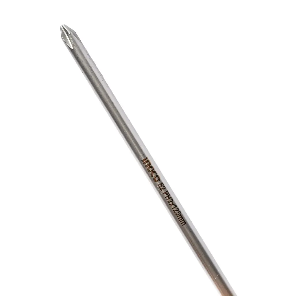 Викрутка хрестова Ingco Industrial S2 PH2х125 мм (HS68PH2125) - фото 4