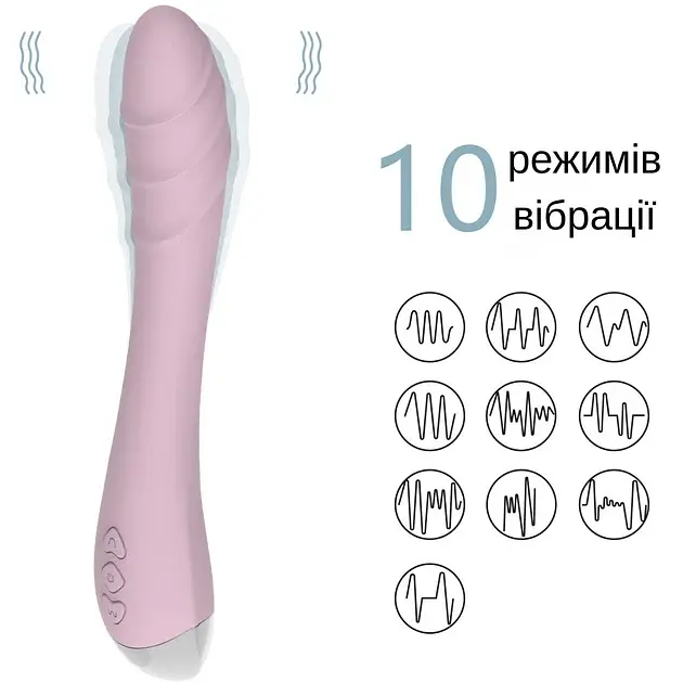 Вібратор I’MCUM DeepWave Рожевий (IM-ZDB502) - фото 3