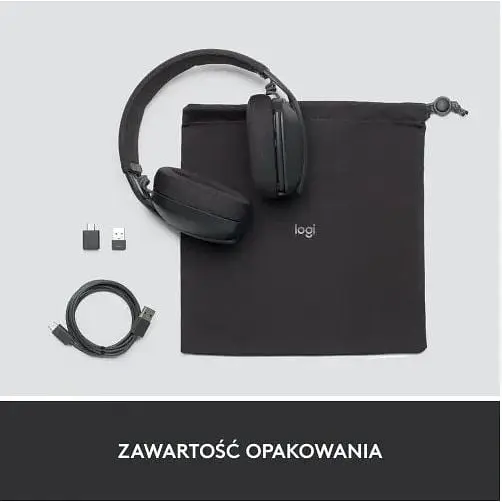 Гарнітура Logitech Zone Vibe Wireless MS Graphite Bluetooth (981-001157) - фото 5
