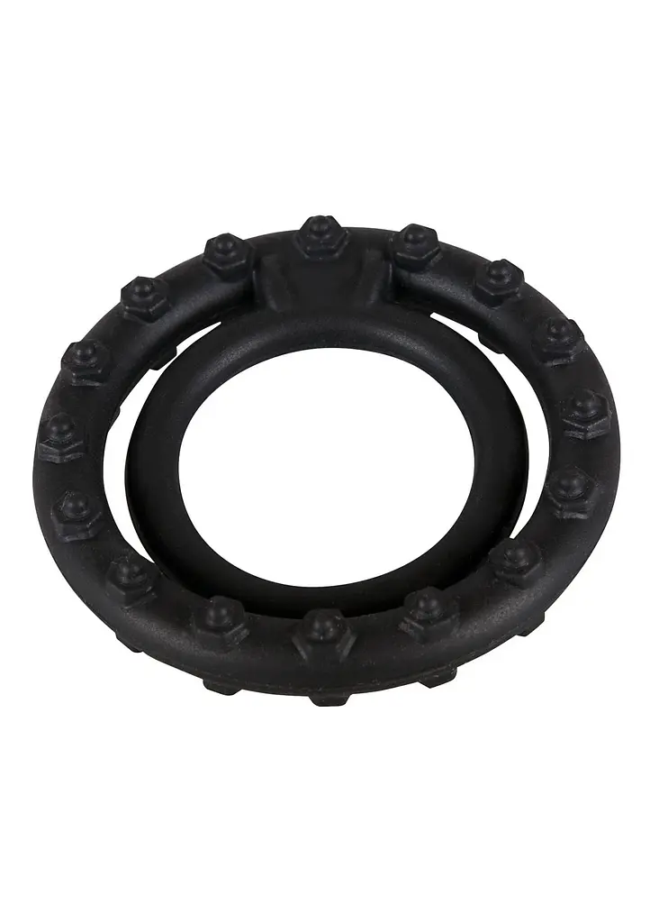 Ерекційне кільце You2Toys Steely Cockring 3.7 см чорний - фото 3