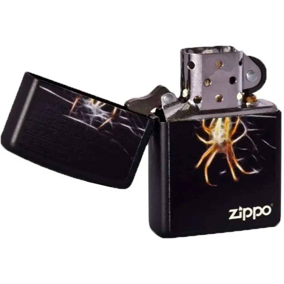 ЗажигалкаZippo Yellow Spider - фото 2