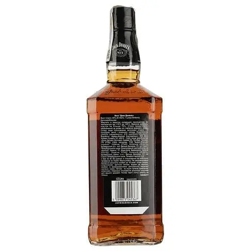 Упаковка виски Jack Daniel's Tennessee Old No.7, 40% 12 л (1 л х 12 шт.) - фото 4
