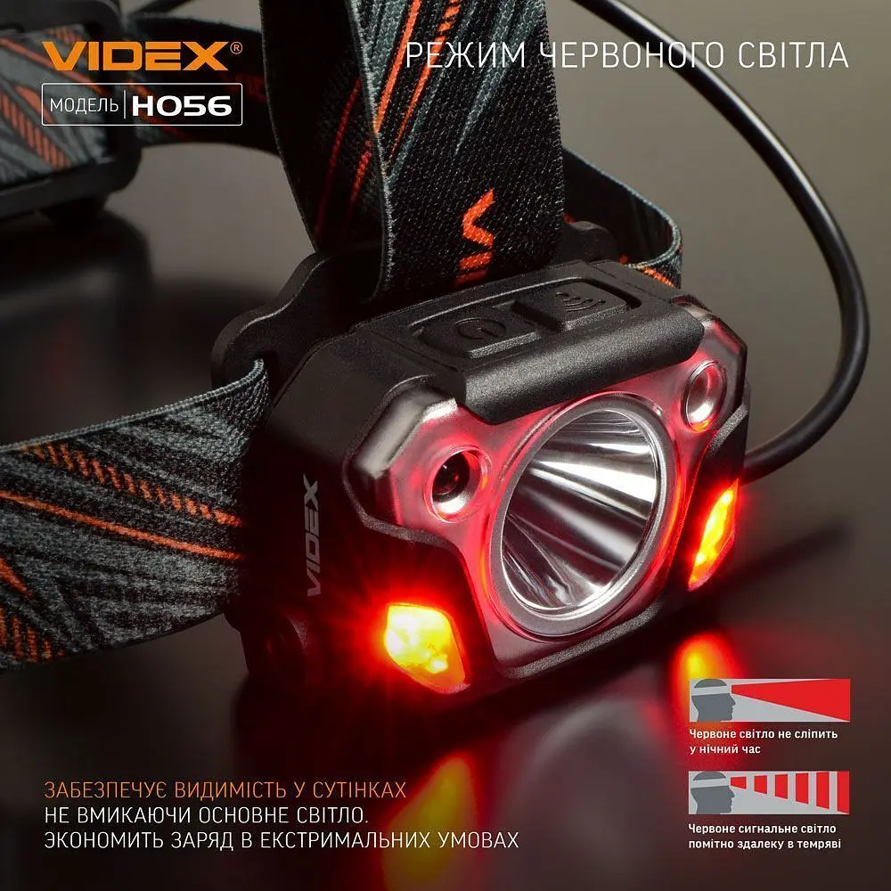 Налобний ліхтар Videx VLF-H056 [144606] - фото 8