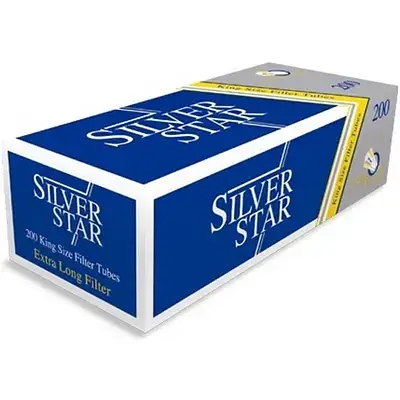 Гільзи для цигарок Silver Star X-Long 24 мм 200 шт. - фото 2