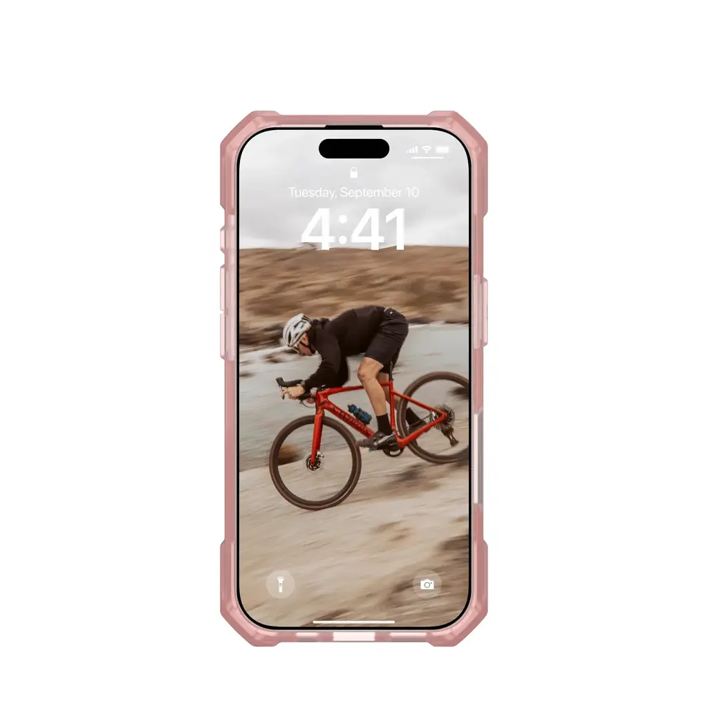 Чохол-накладка Urban Armor Gear Magsafe для Apple iPhone 16 Pro Essential Armor Rose (114448114C4C) - фото 4
