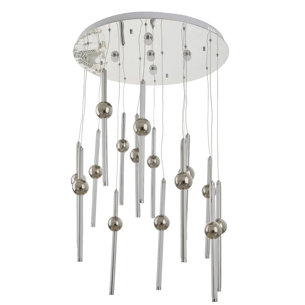 Світильник стельовий Brille підвісний лофт світлодіодний BL-889S/16 NW 230W CH - фото 5