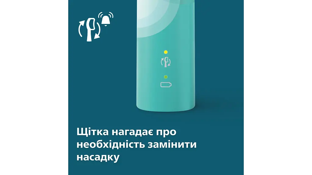 Електрична зубна щітка Philips Sonicare HX3689/43 серії 4100  світло-зелена - фото 2
