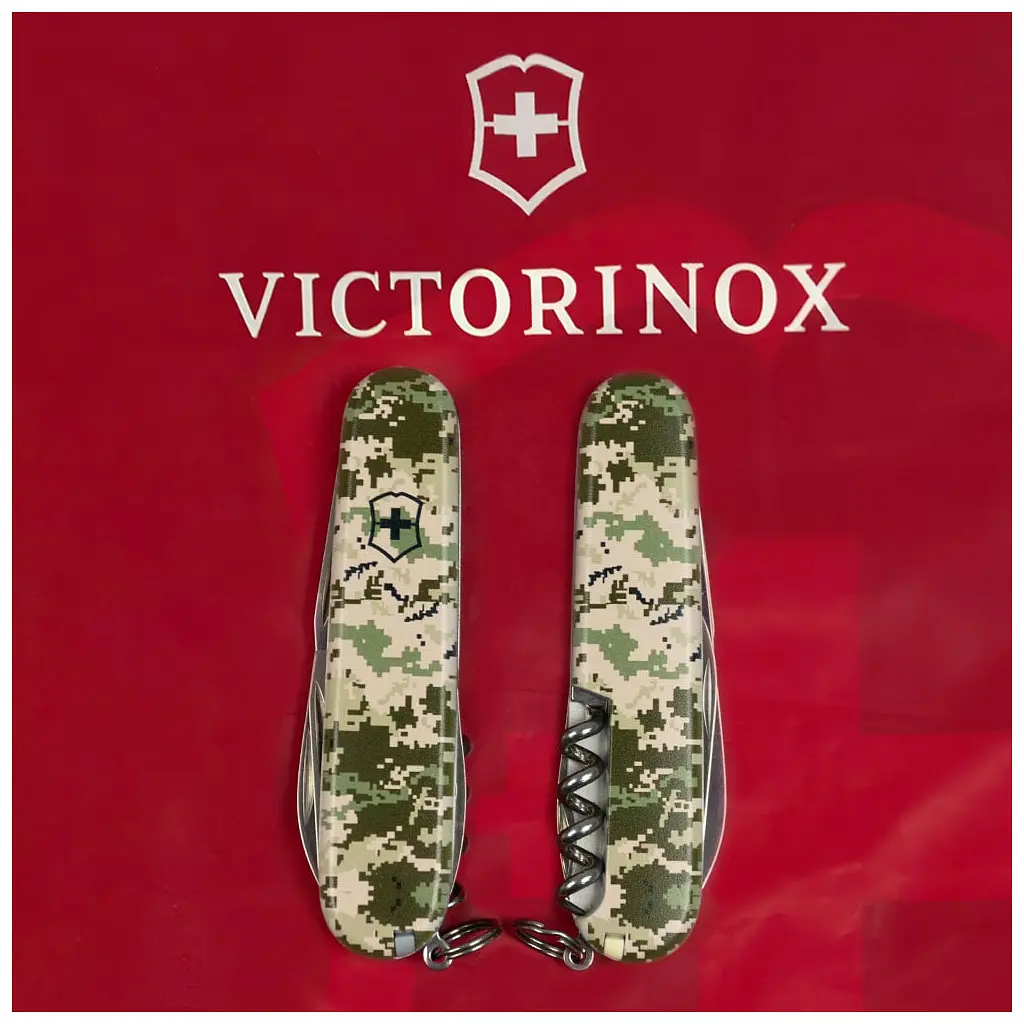 Ніж Victorinox Spartan Army 91 мм Піксель (1.3603.3_W3940p) - фото 11