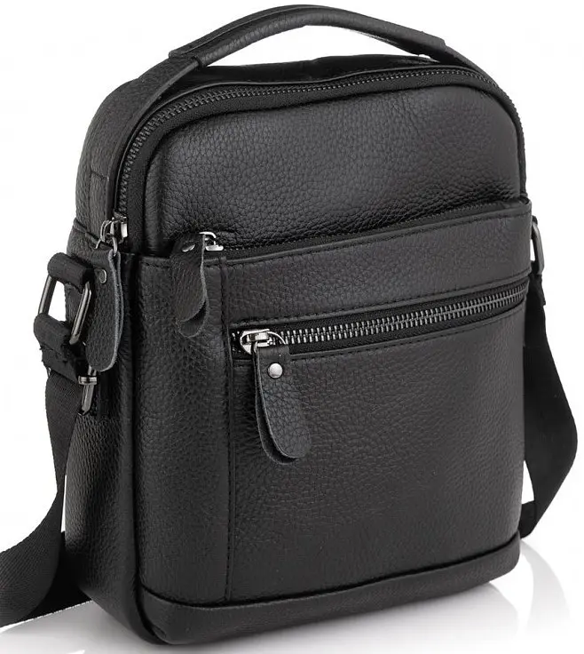 Сумка для чоловіків Tiding Bag з натуральної шкіри - фото 4