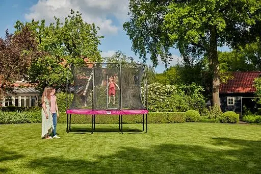 Батут Salta Comfort Edition Pink, круглий, 183 см, рожевий (5071P) - фото 10