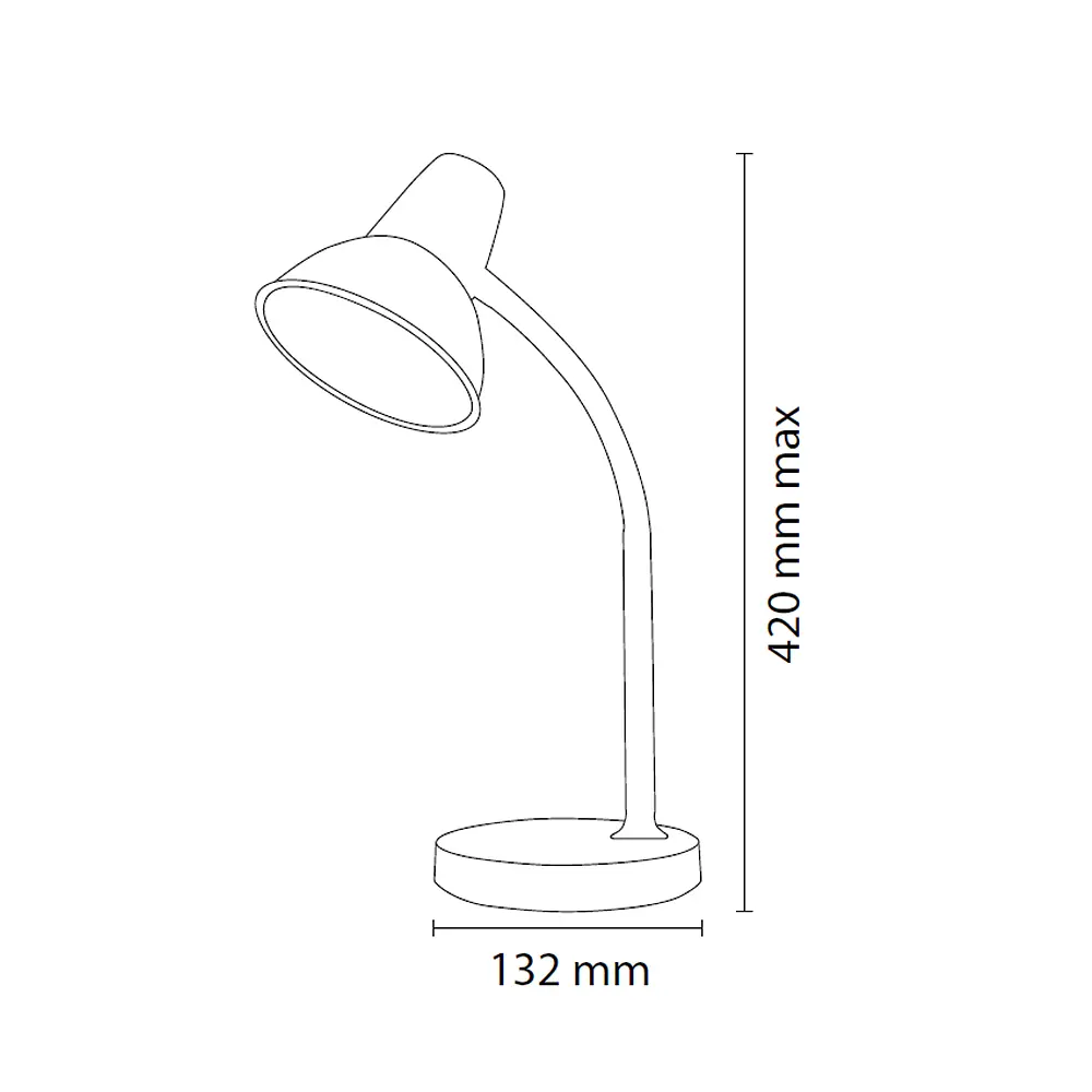 Світильник настільний LED BESTE 5W Horoz Electric білий - фото 2