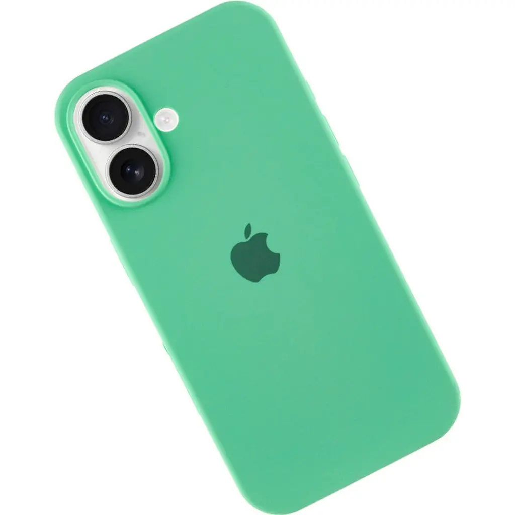 Чохол Silicone Case для Apple iPhone 16 Spearmint AA [115075] - фото 2