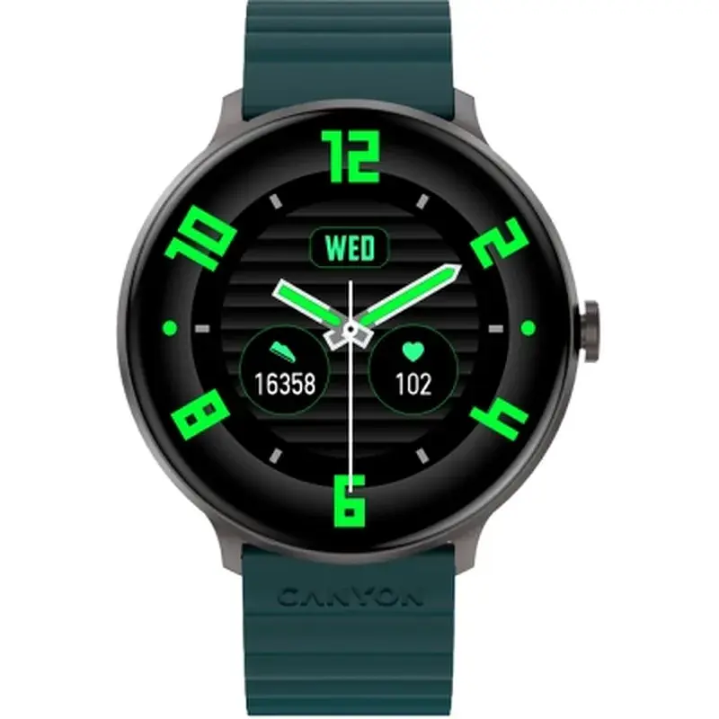 Смарт-годинник Canyon Jacky SW-69 Green Orange (CNS-SW69BG) - фото 2