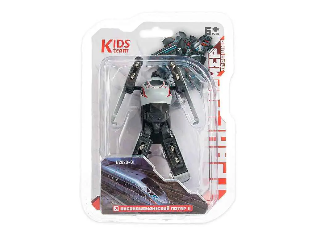 Трансформер KIDS TEAM TRANSFORMERS "Високошвидкісний потяг II" E2020-01 - фото 3