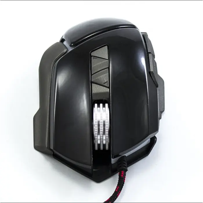 Игровая компьютерная проводная мышка с подсветкой черная USB Jedel GM770 - фото 2