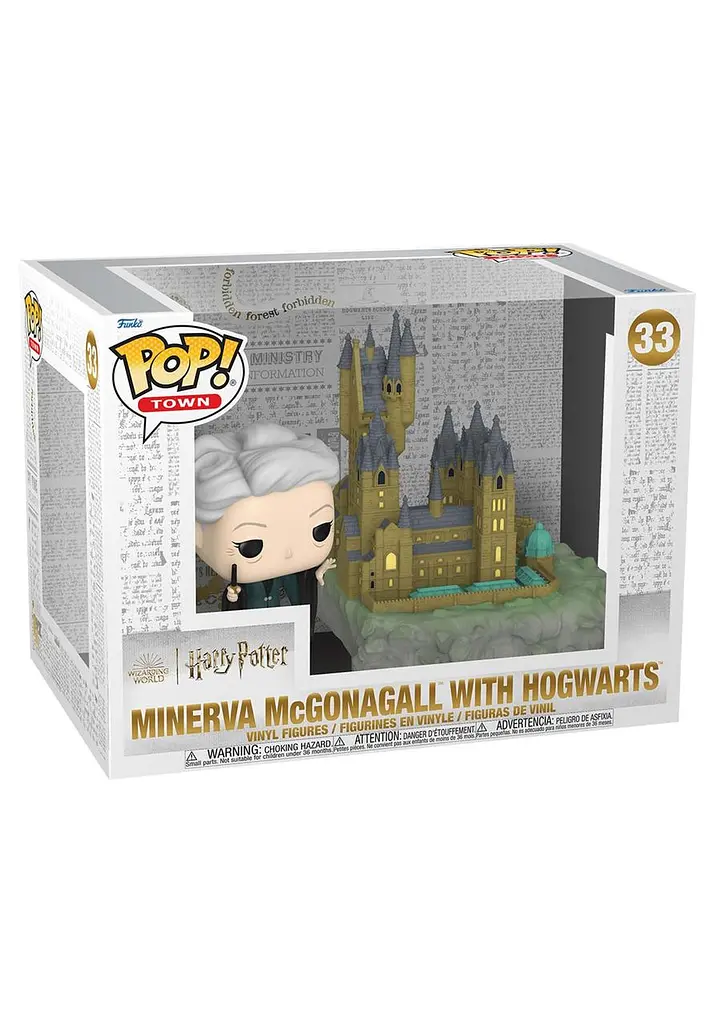 Фигурка Funko Pop Harry Potter Minerva McGonagall w/Hogwarts Гарри Поттер Минерва 15 см FP HP M H 33 - фото 3